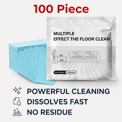 🦠Floor Cleaning Tablets 100 Pack Multi Surface Cleaner Hardwood Laminate Tile RV Walls🏡