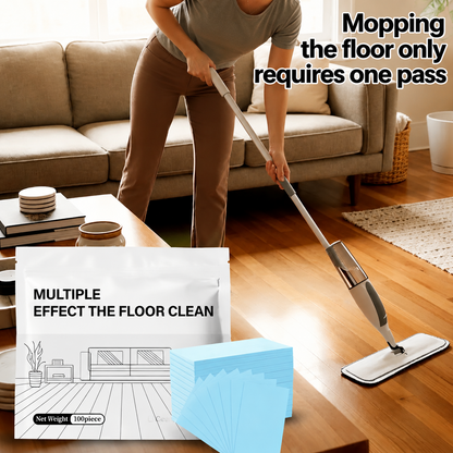 🦠Floor Cleaning Tablets 100 Pack Multi Surface Cleaner Hardwood Laminate Tile RV Walls🏡