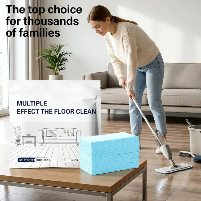 🦠Floor Cleaning Tablets 100 Pack Multi Surface Cleaner Hardwood Laminate Tile RV Walls🏡
