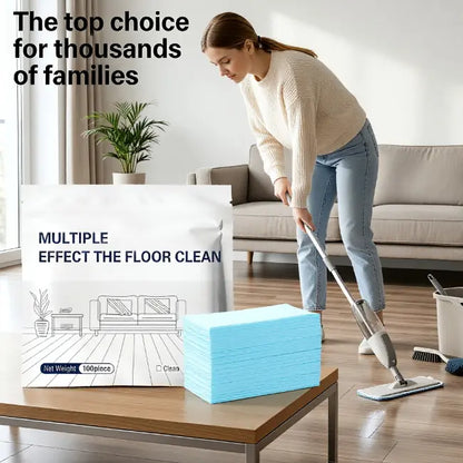 🦠Floor Cleaning Tablets 100 Pack Multi Surface Cleaner Hardwood Laminate Tile RV Walls🏡